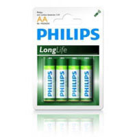 Philips R6L4B AA Zinc-carbono Batería (R6L4B/10) Philips R6L4B AA Zinc-carbono Batería (R6L4B/10)